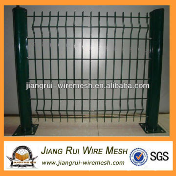 green pvc coated wire mesh fence(China manufacturer)